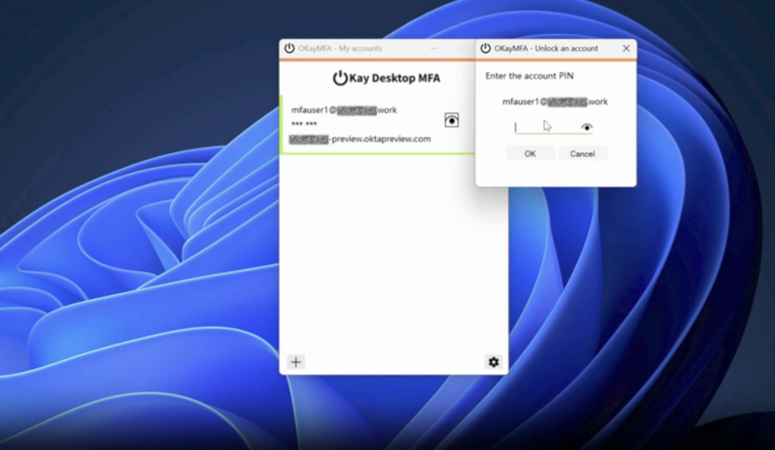 Okay Desktop MFA